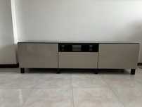 Movel TV preto e bege