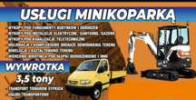 Usługi Minikoparka z Wywrotką 3,5t (Przyłącza Wodociągowe od A do Z )