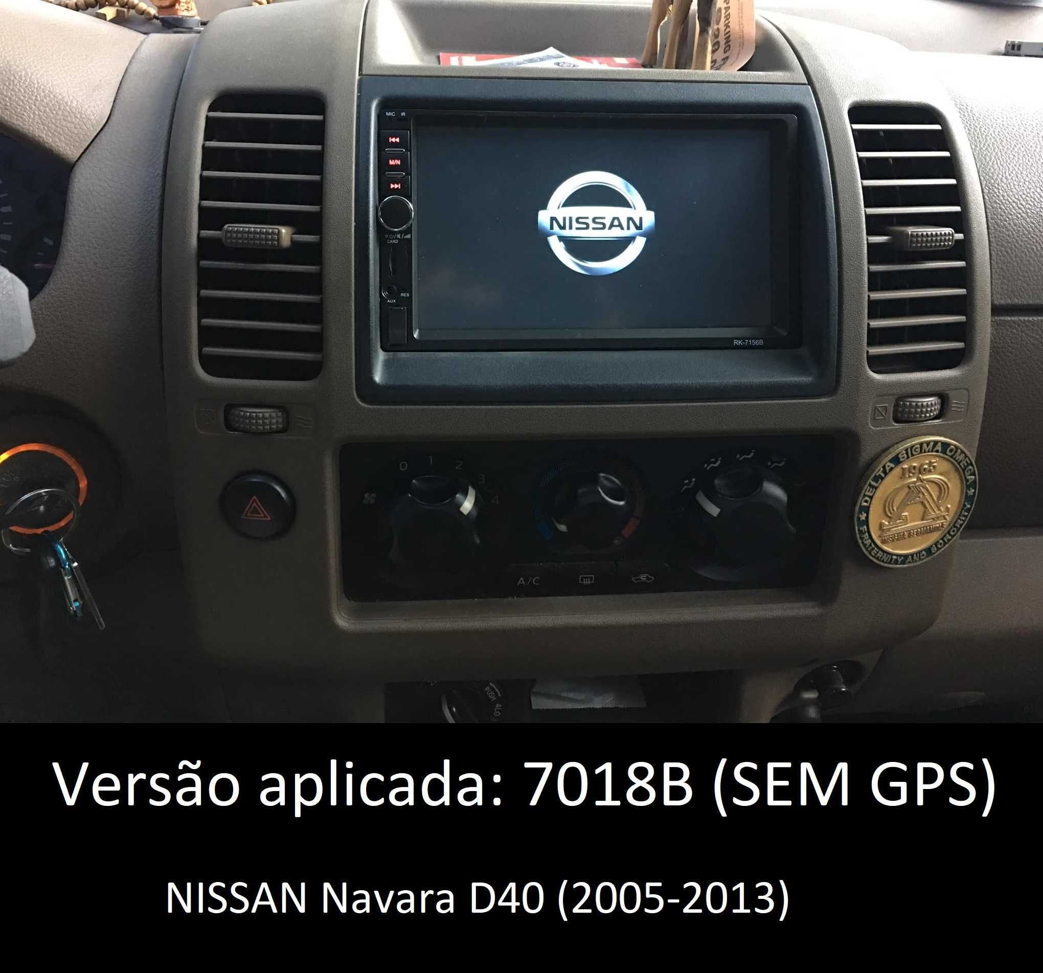 Rádio 2DIN • Nissan NAVARA • D22 / D40 (1997 a 2013) • Android 4+32GB