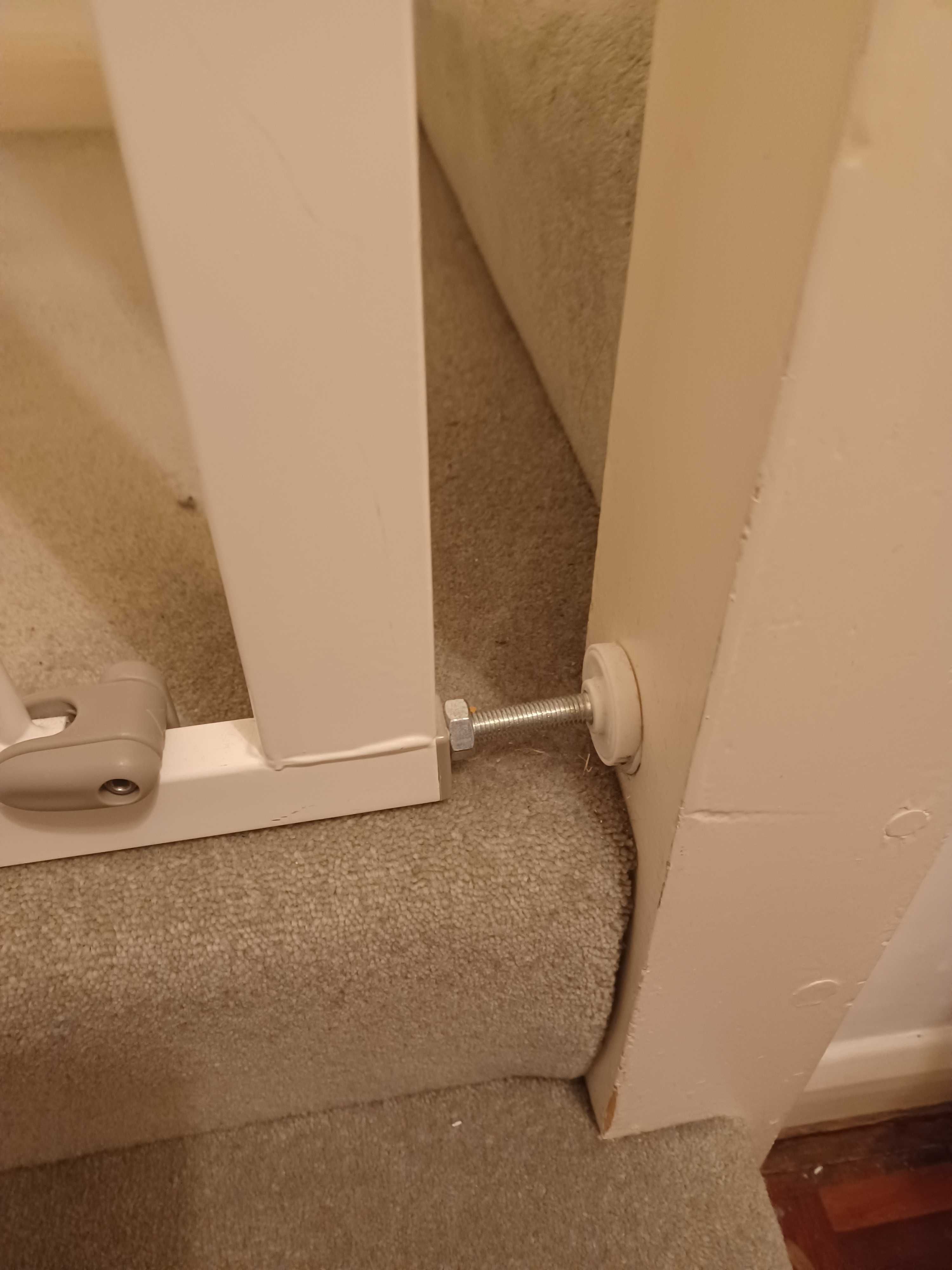 Cancela/Grade extensível 72 a 86 cm protecção escadas