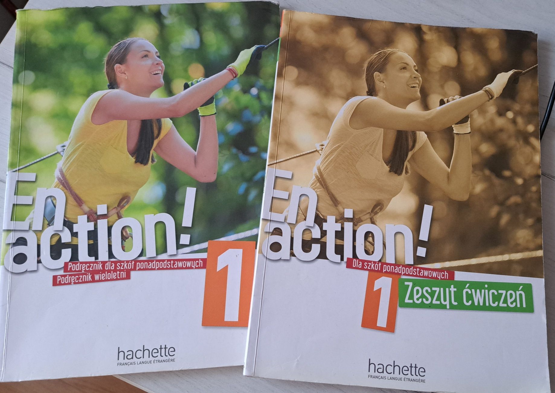 En action 1 podręcznik ćwiczenia francuski