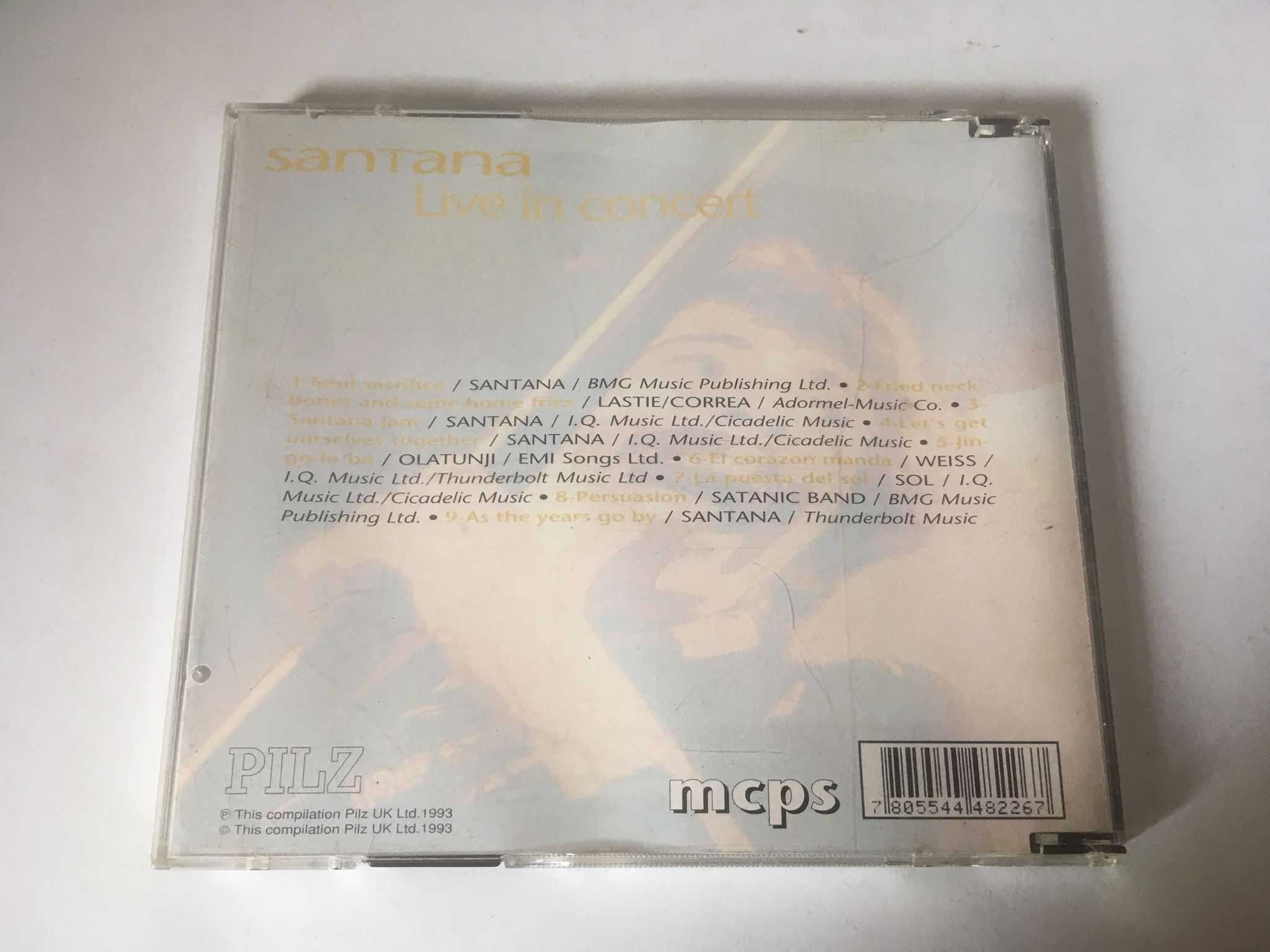 CD - Santana: Live in Concert