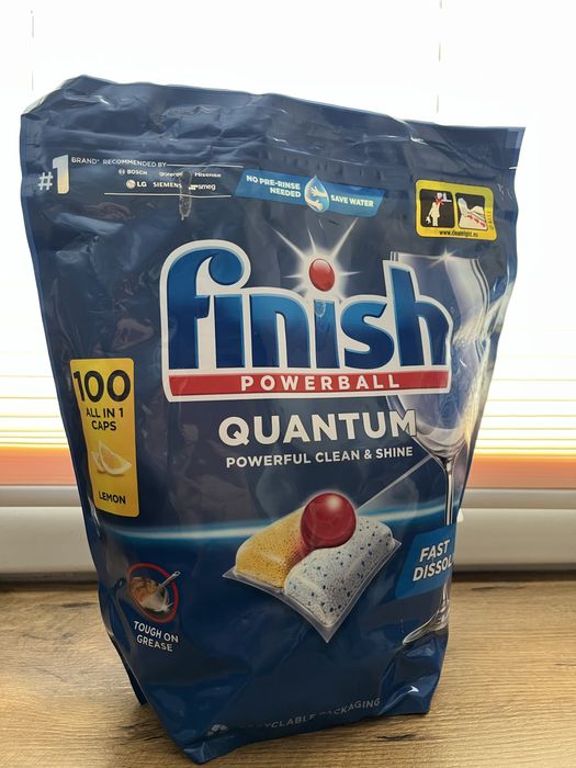 Nowe kapsułki Finish 100 sztuk