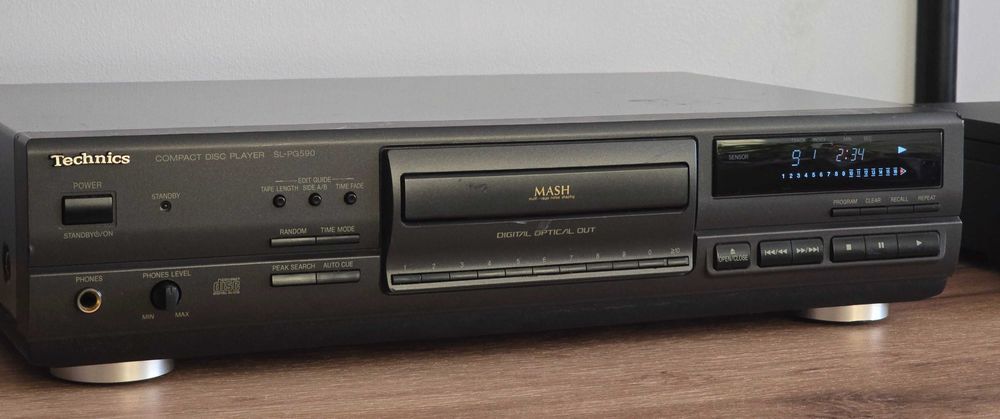 Technics SL-PG590 Odtwarzacz CD Wyjście Optyczne