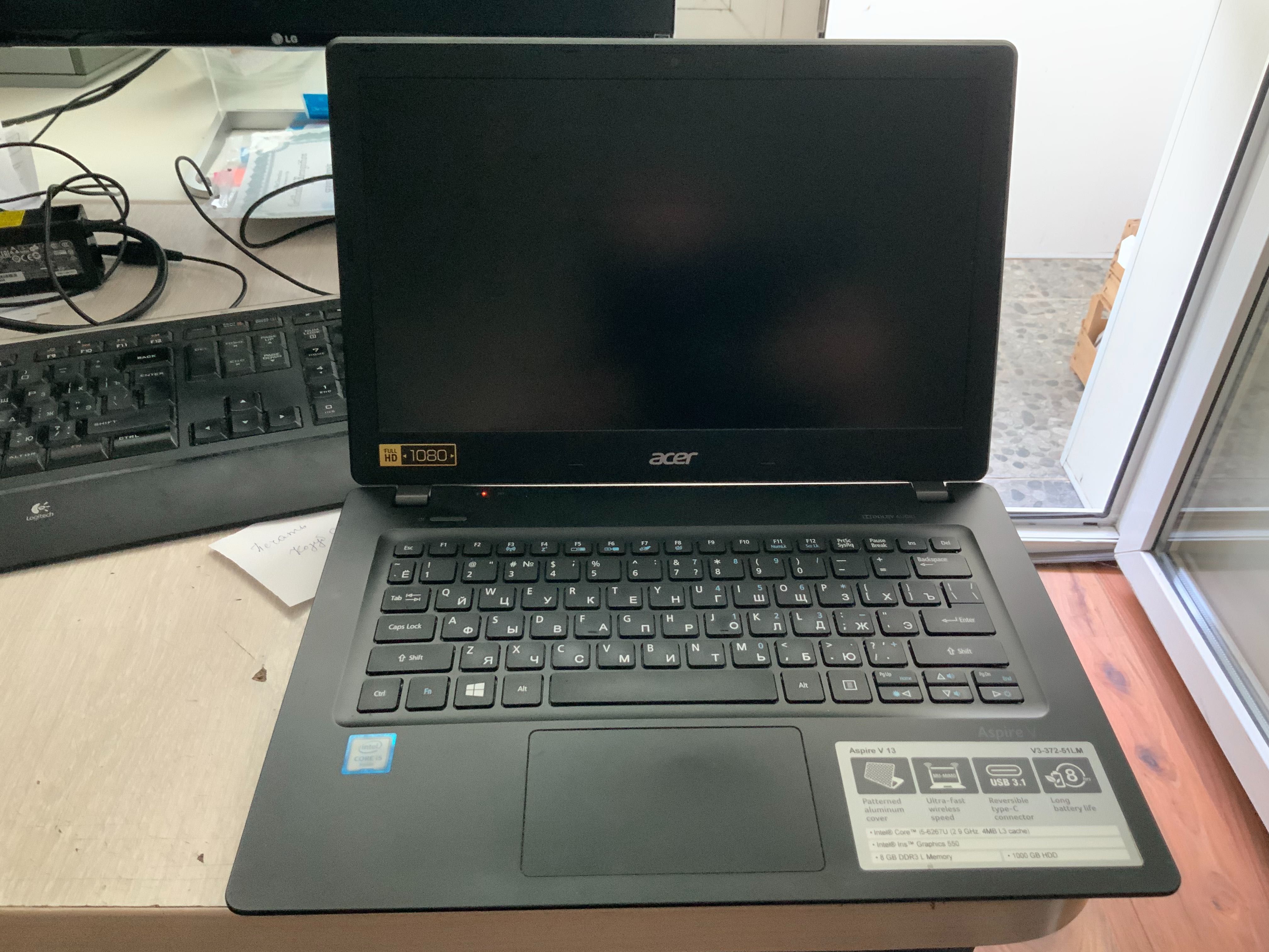 acer aspire v13 v3-372-51lm n15w8