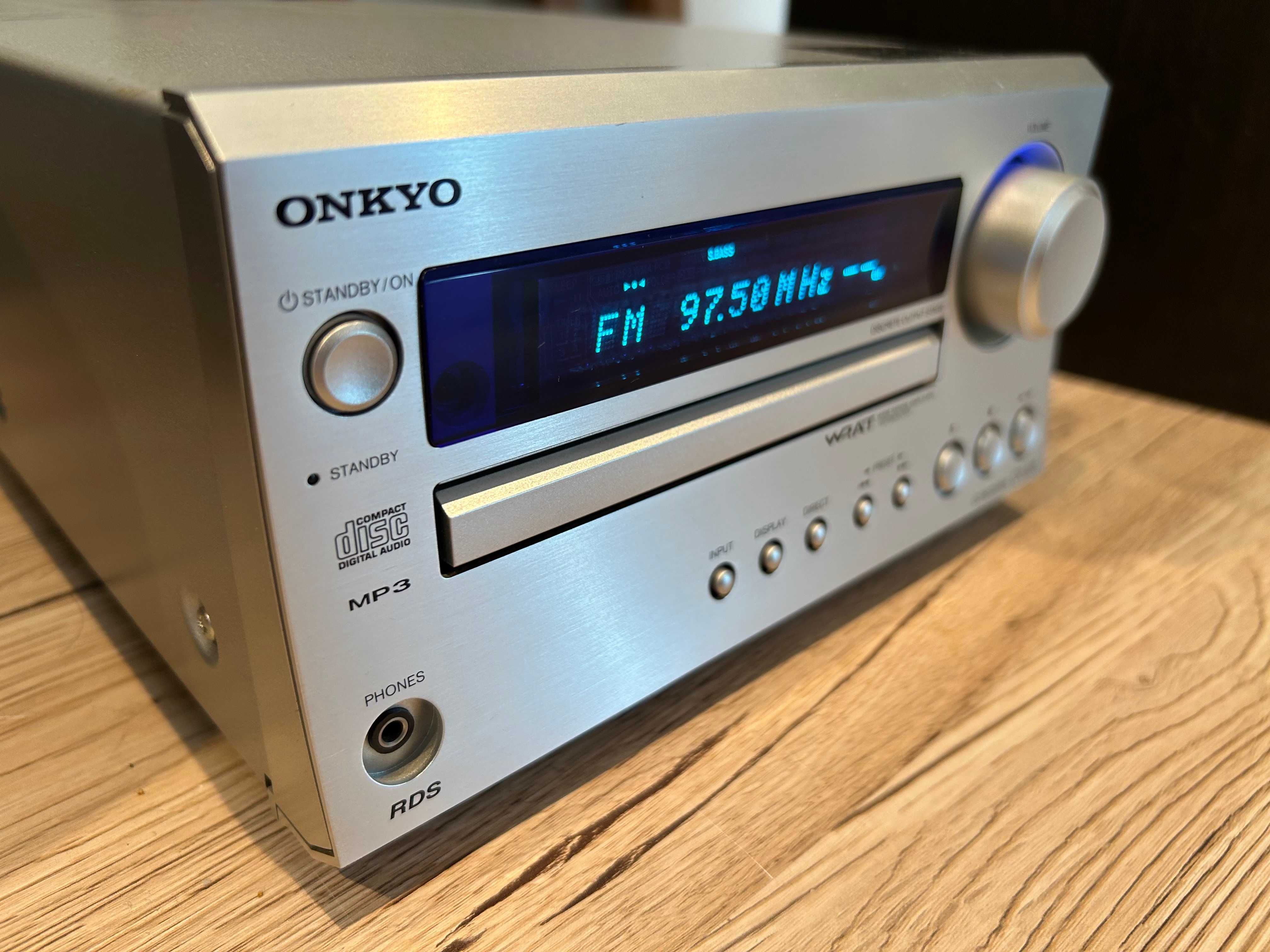 Mini wieża stereo ONKYO CR-325 CD Hi-Fi Radio FM RDS 2 x Głośniki 70W