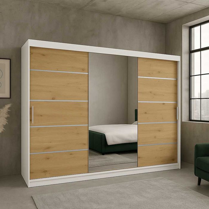 Szafa RIO 180 CM Dąb artisan! PROMOCJA! Szybki czas realizacji !