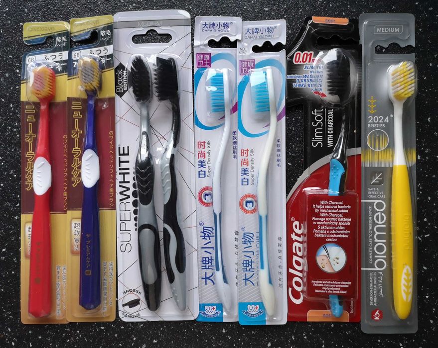 szczoteczki do zębów soft miękka szczoteczka