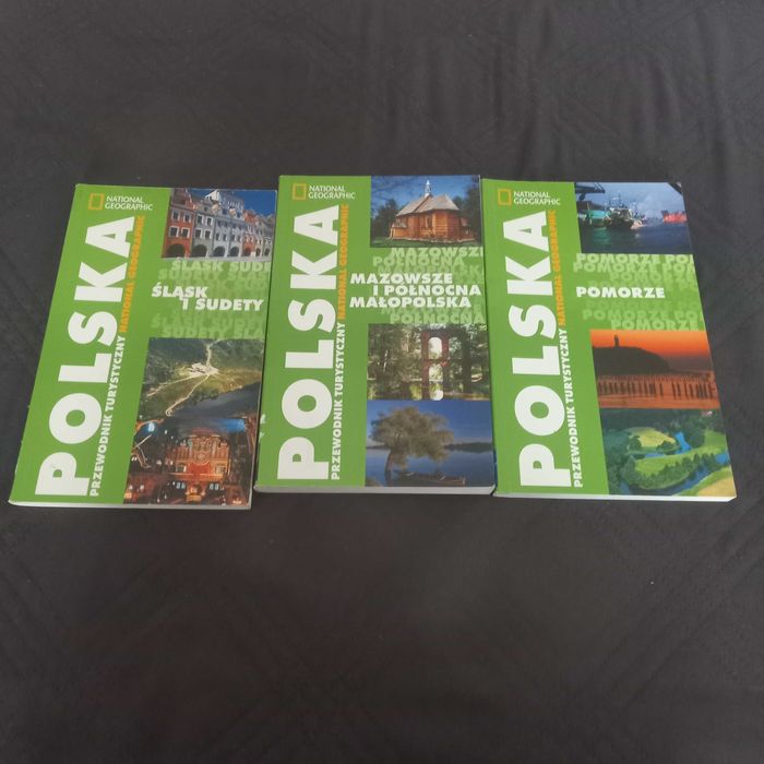 3x przewodnik po Polsce m.in: Pomorze- nowe