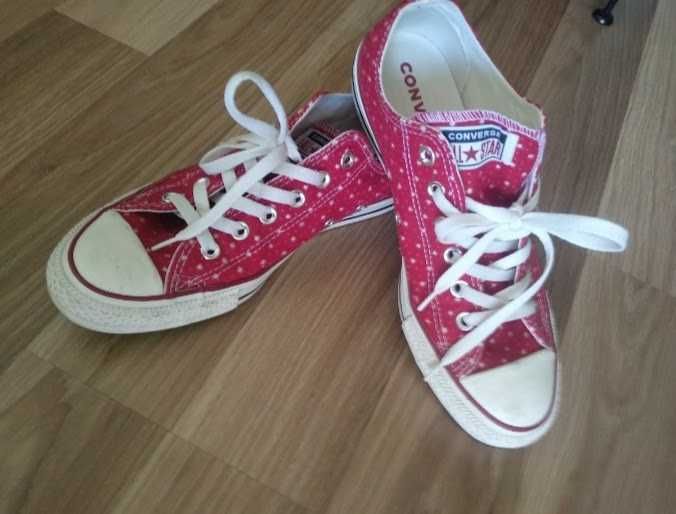 Converse czerwone 40