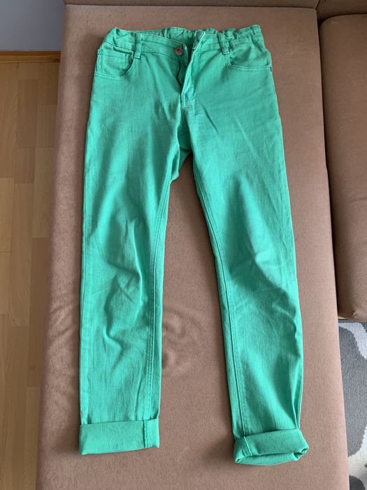 Zielone jeansy Reporter Young