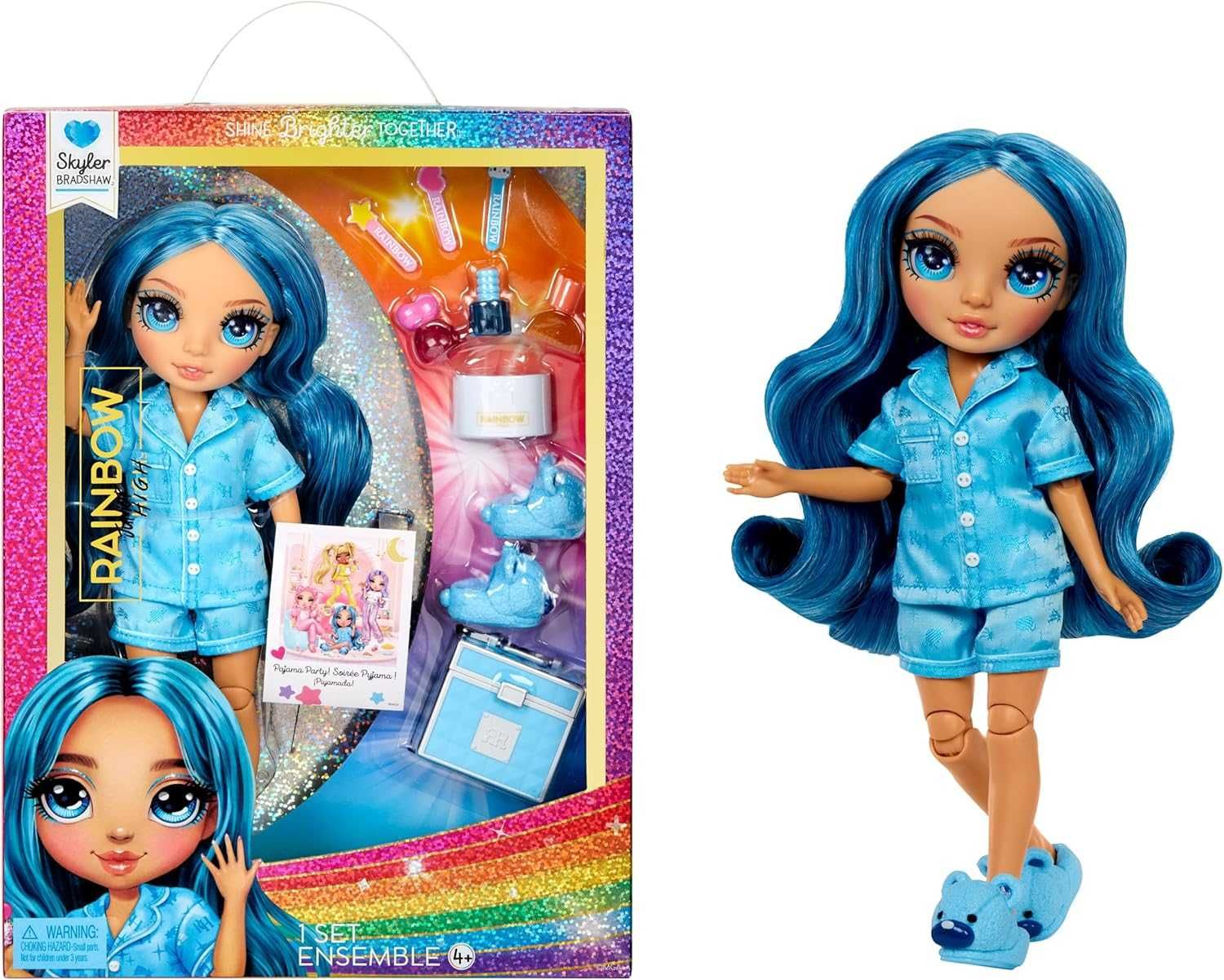 Rainbow High Jr High PJ Party Рейнбоу хай Скайлер Піжамна вечірка