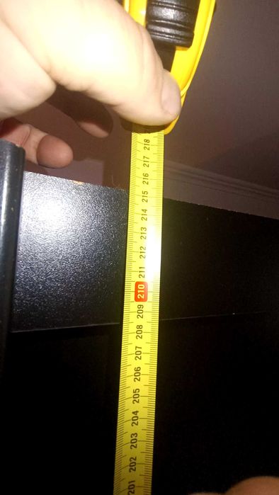 Szafa używana duża czarna