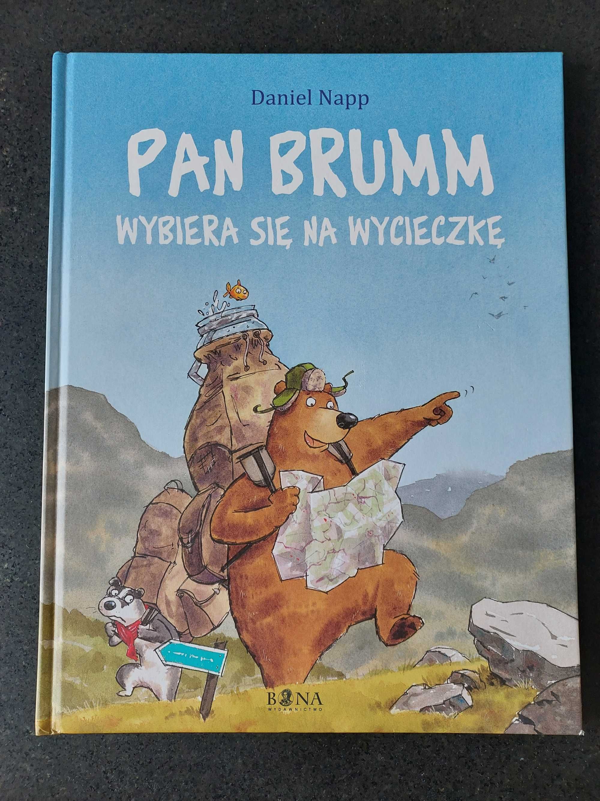 Pan Brum wybiera się na wycieczkę książka