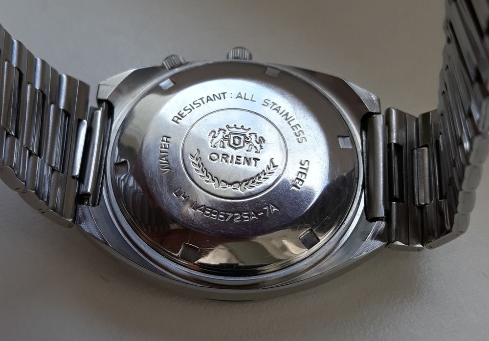 Zegarek męski Orient Patelnia, Cesarski, automatic 21 jewels