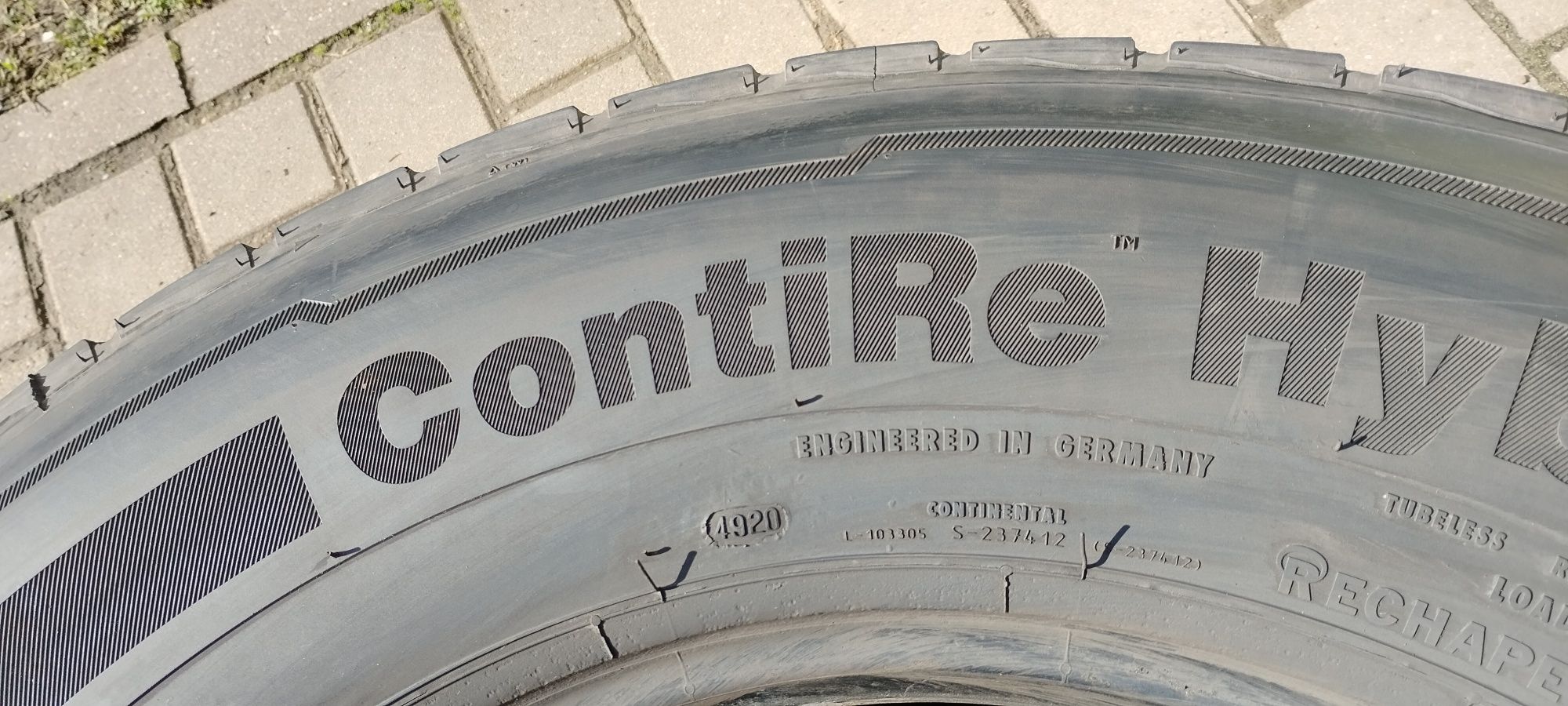 Continental 315/70R22.5, 2020r, 12mm, bezNapraw, 315/70/22.5, Wysyłka