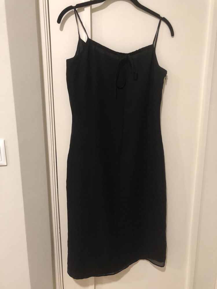 Vestido de toylette tecido confortavel