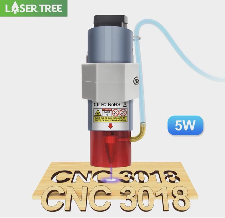 Лазерная головка оптической мощности TREE 5 Вт ЧПУ 3018 PRO