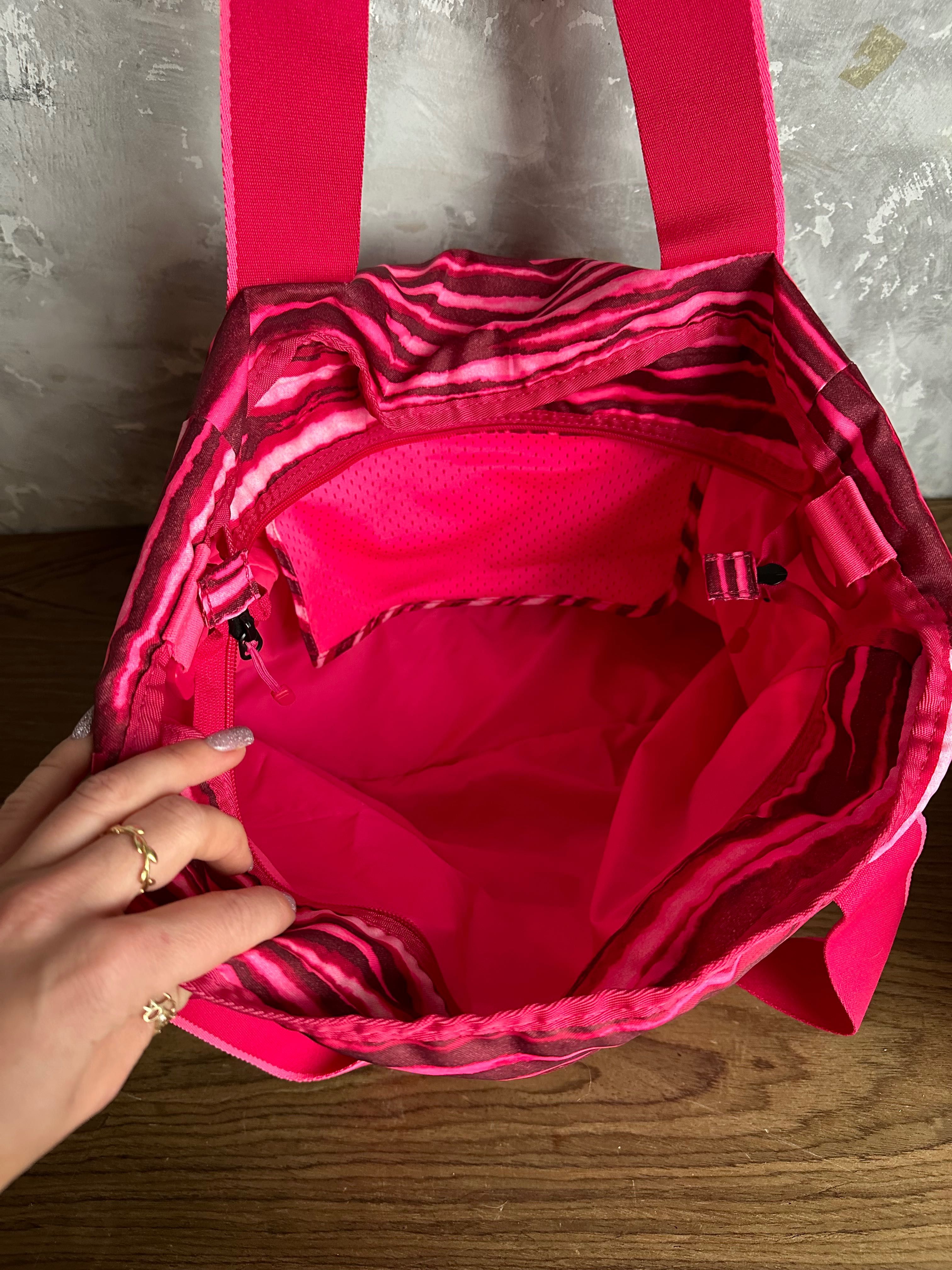 Nike спортивная сумка розовая дорожная женская шоппер оригинал найк
