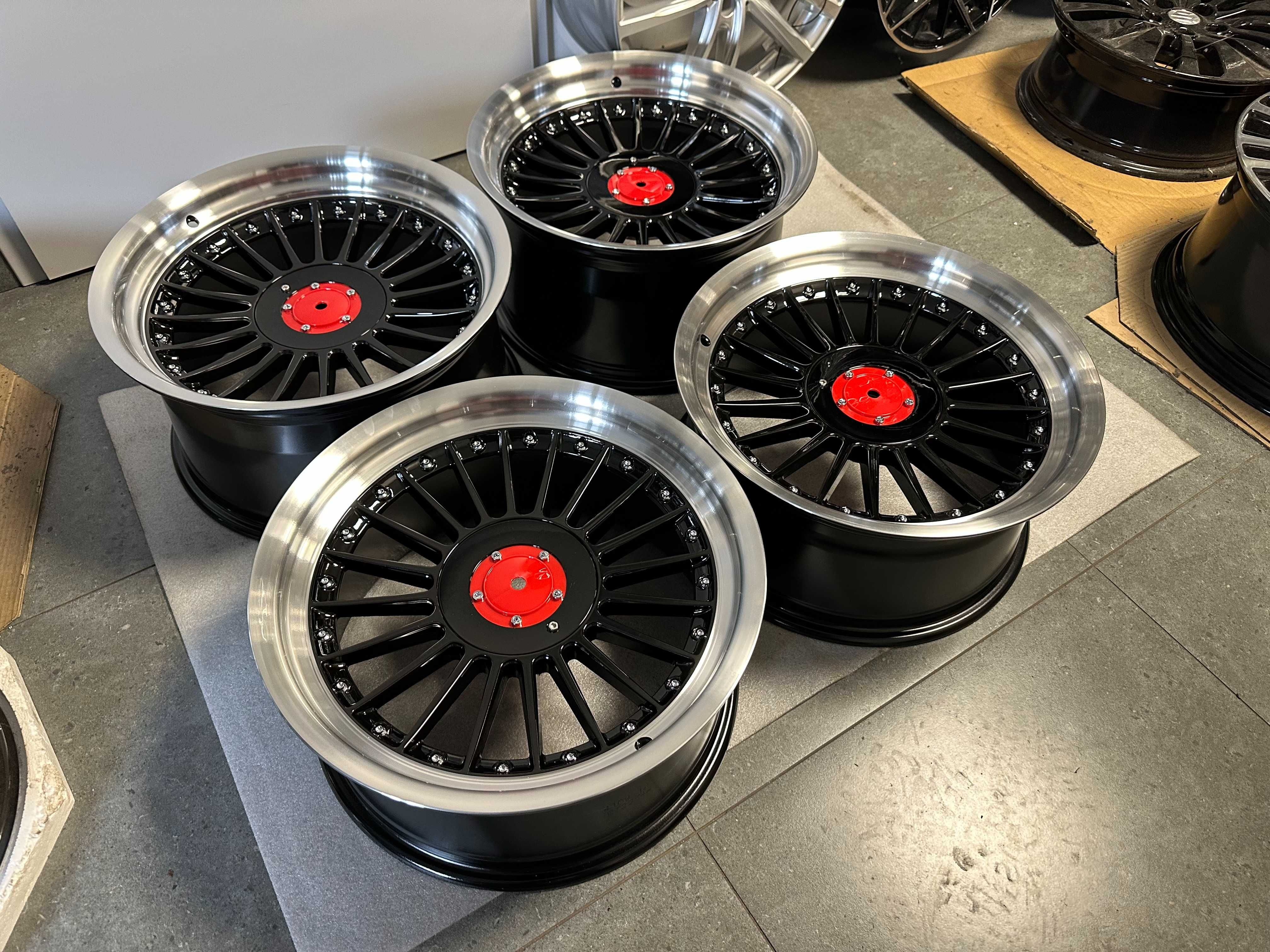 5x120 8j x 17" et20 przód i 9j x 17" et15 tył bmw alufelgi z RANTEM
