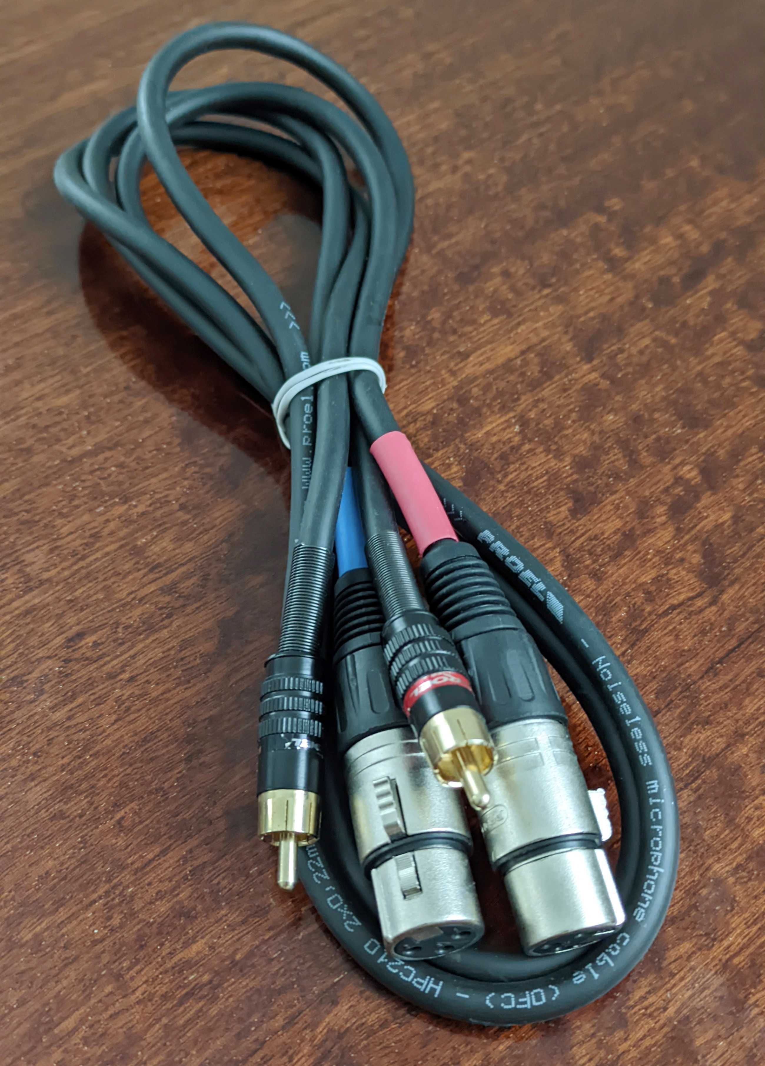 Готовый инструментальный и микрофонный кабель