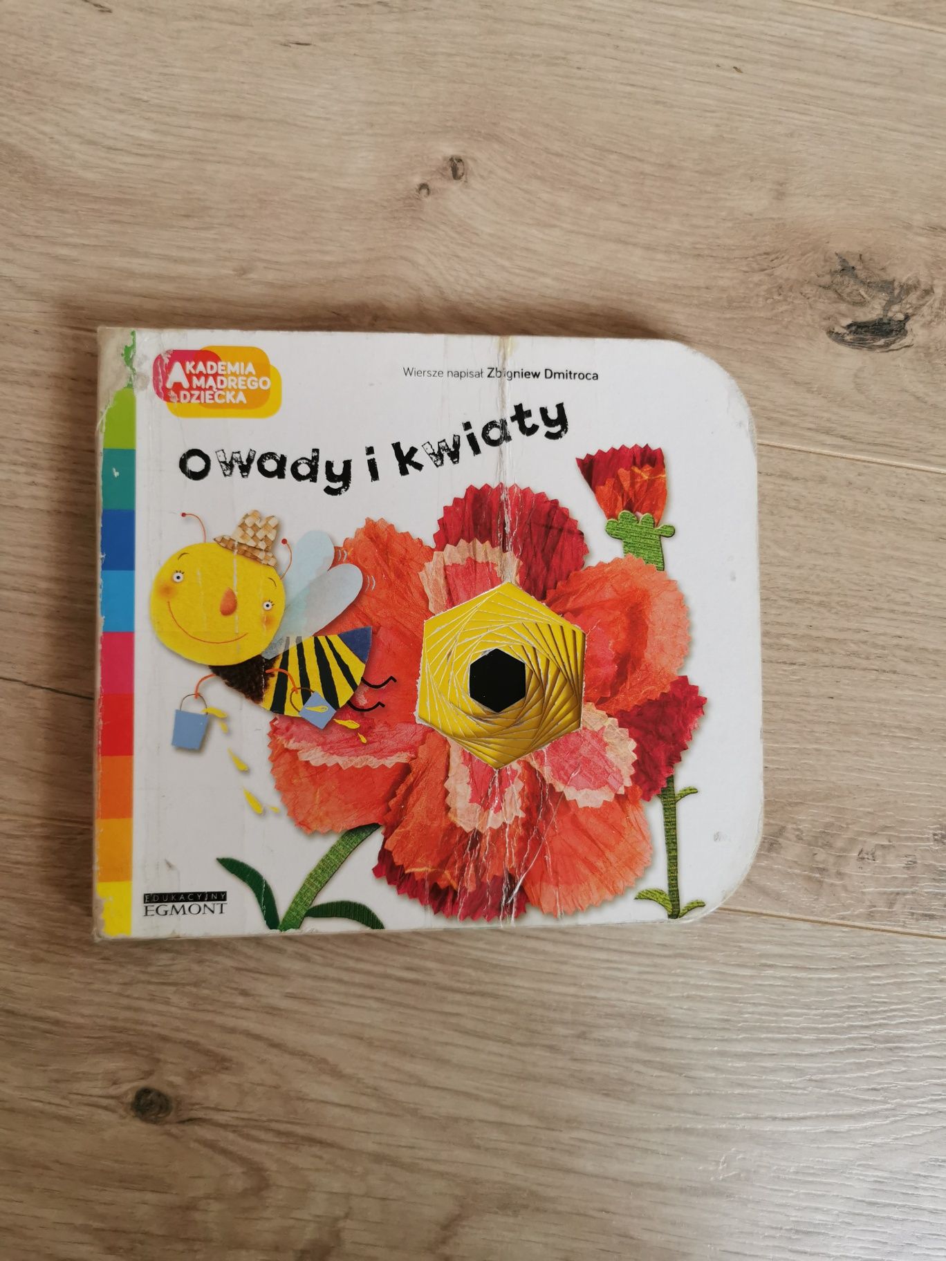 Książeczka Owady i kwiaty Akademia mądrego dziecka