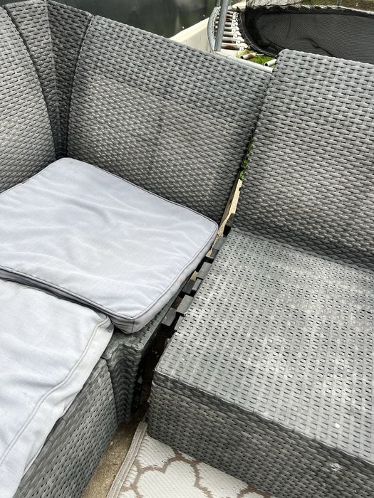 Conjunto de sofas de jardim