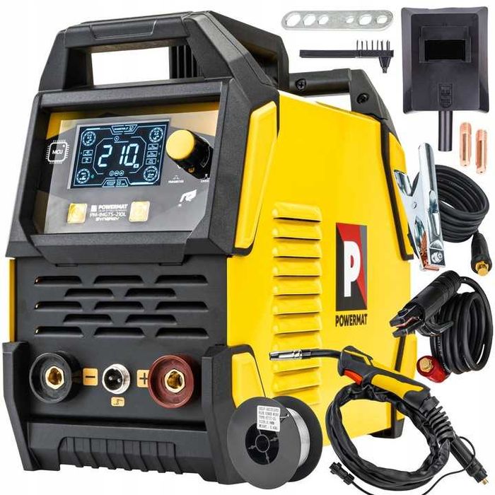 Spawarka Migomat MIG MAG MMA TIG LIFT 210A Synergia
