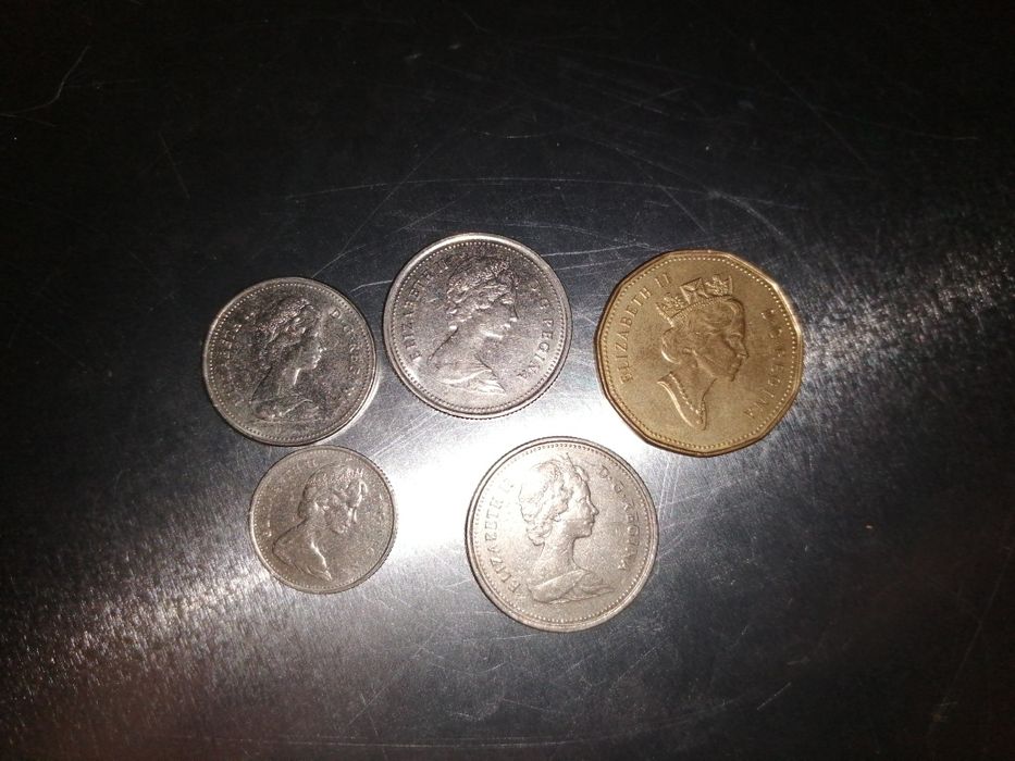 Moedas Canadá em excelente estado