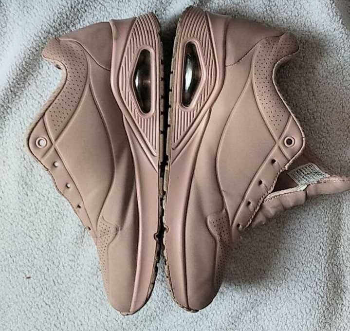 Кроссовки  бежевые женские SKECHERS