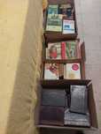 Lote de livros variados romance aventura policiais coleção antigos etc