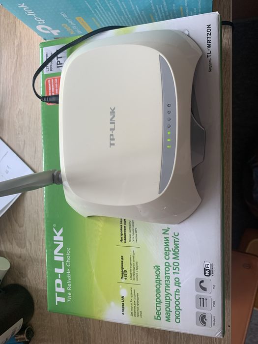 Роутер/маршрутизатор Tp-link wr720n 1 антена
