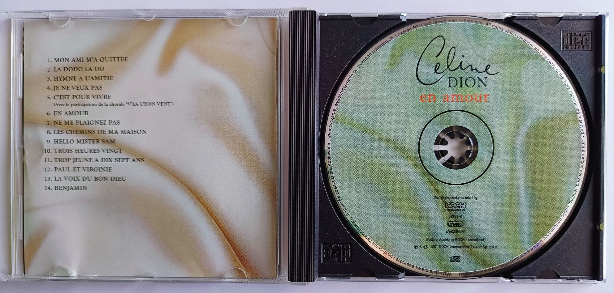 Celine Dion En Amour 1997r
