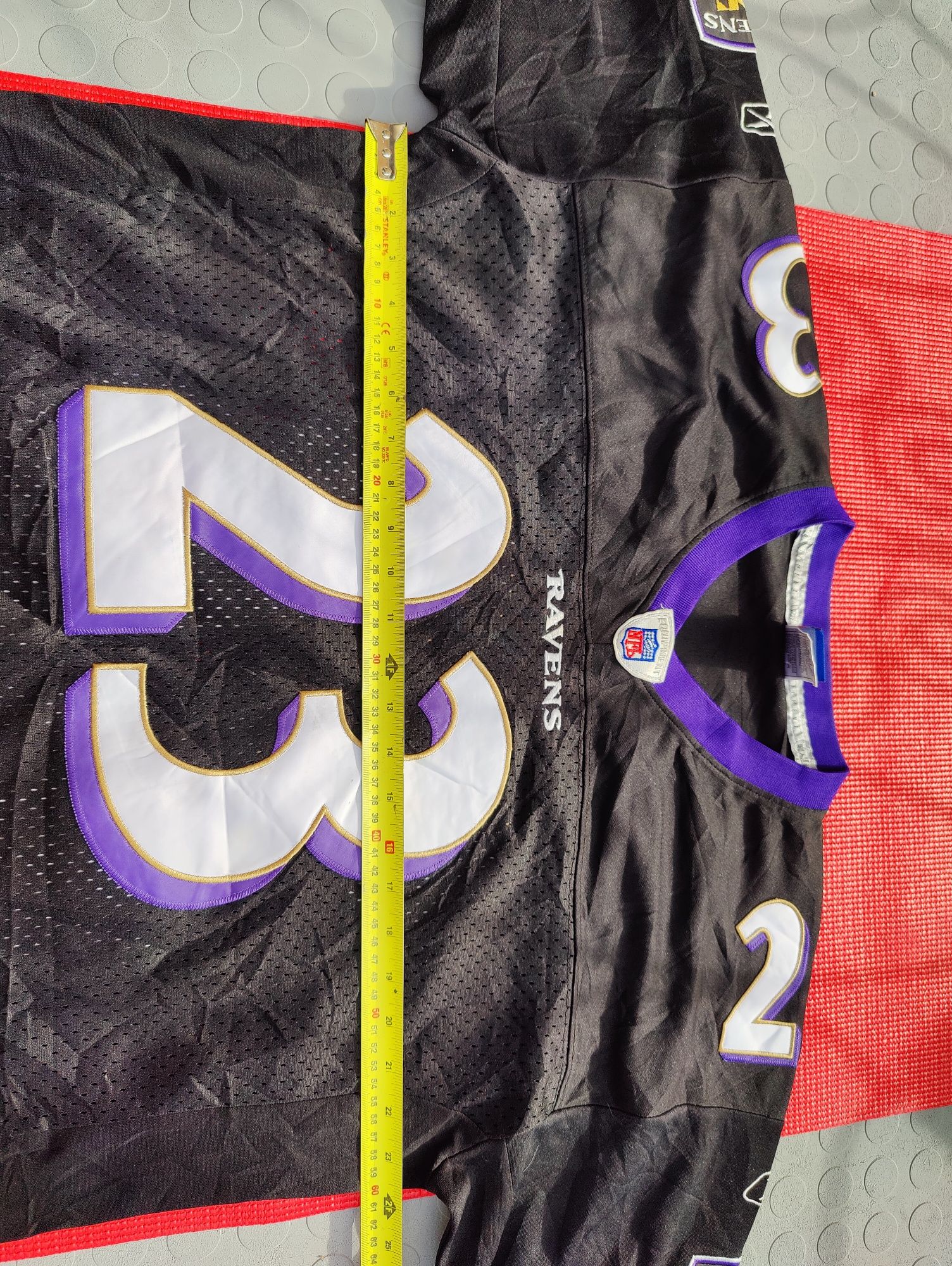 NFL Flacco mcgahee Ravens 5 23 koszulka 48 xl t-shirt usa reebok