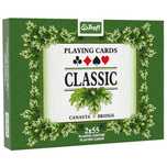 Trefl klasyczna talia kart Karty do gry - Classic 2 x 55 KS0166