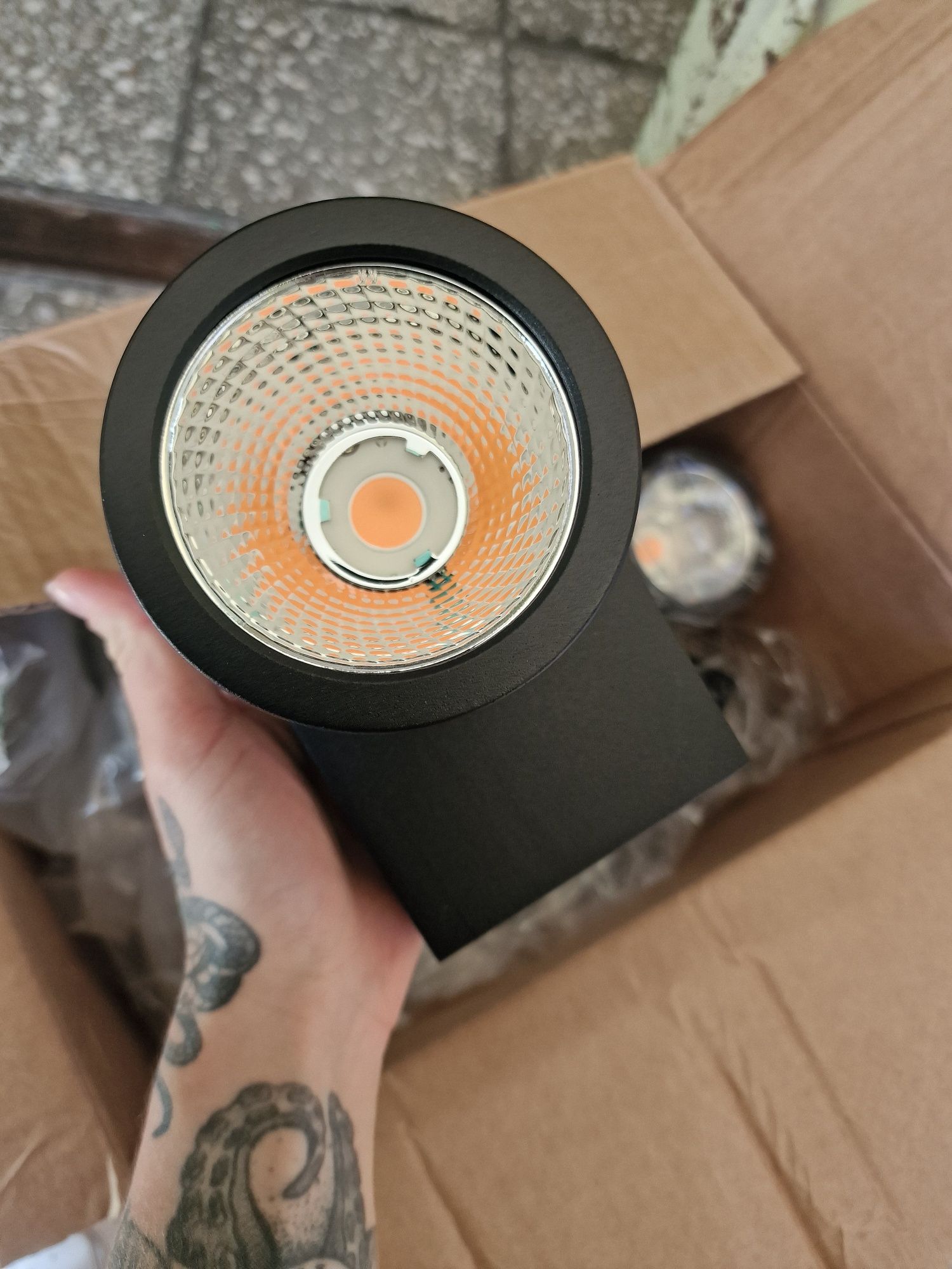 Lampy Led na szynę czarne nówki