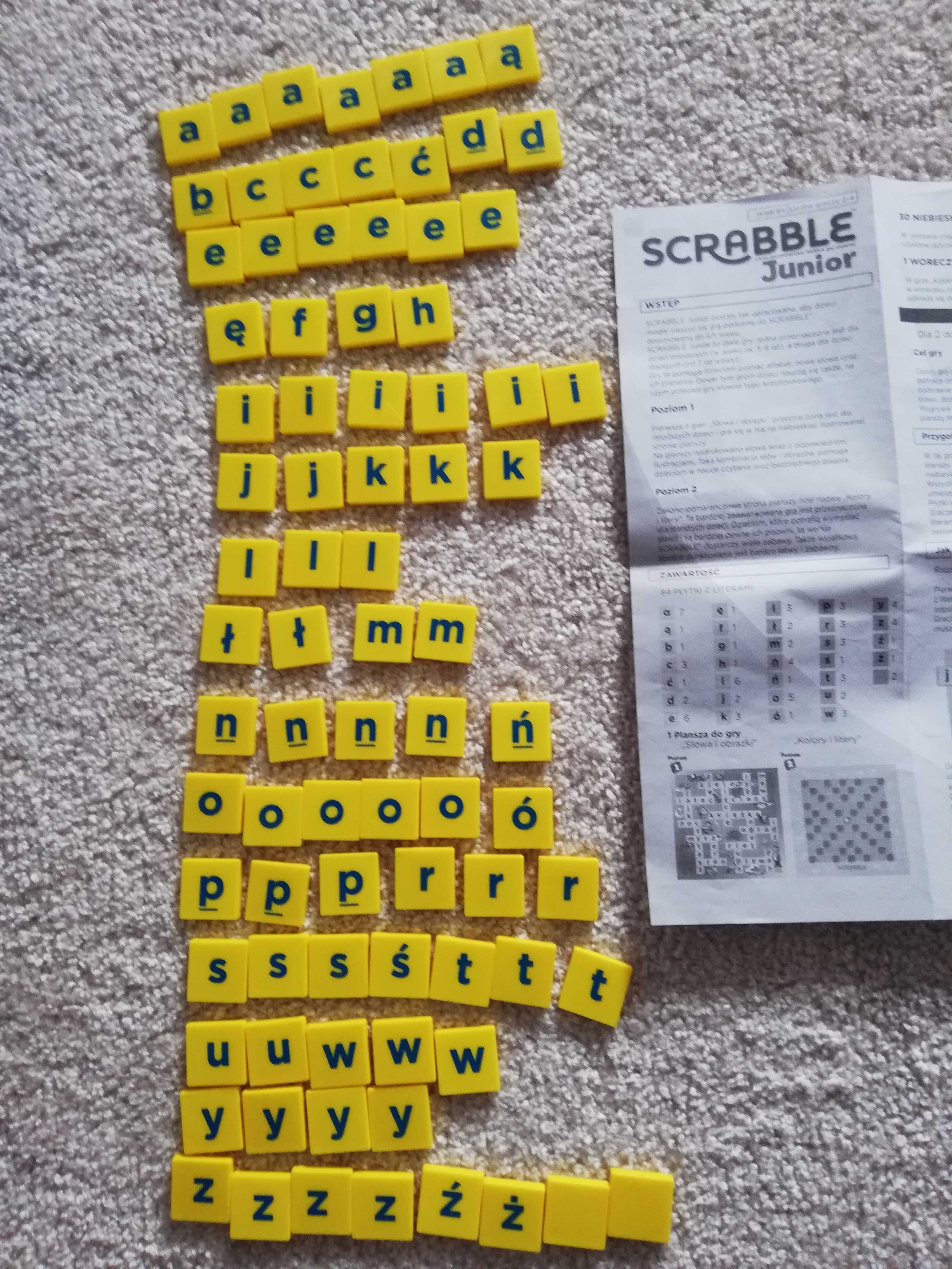 Scrabble junior gra Mattel