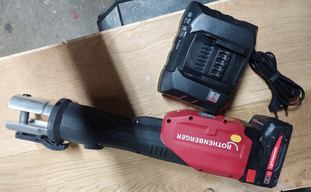 Zaciskarka rothenberger romax 4000 + Szczęki zestaw nowy