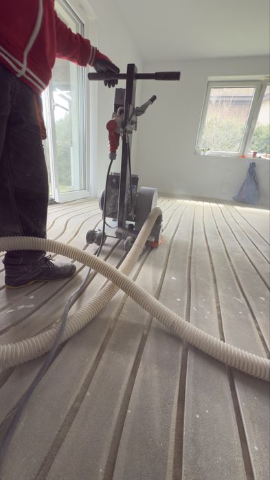 Bezpyłowe frezowanie ,Frezowanie pod ogrzewanie podłogowe,od A-Z