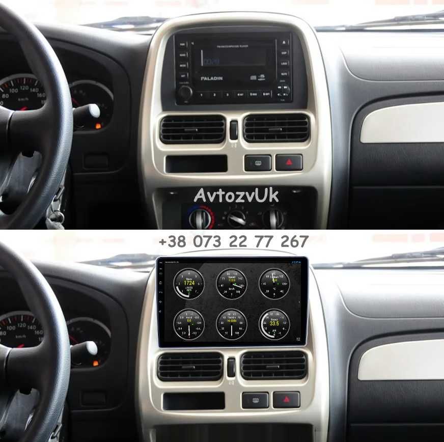 Магнитола NAVARA Nissan NP300 XTERRA PALADIN Навара TITAN Android 14