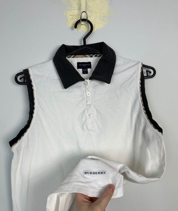 Koszulka Burberry Golf Small Logo White