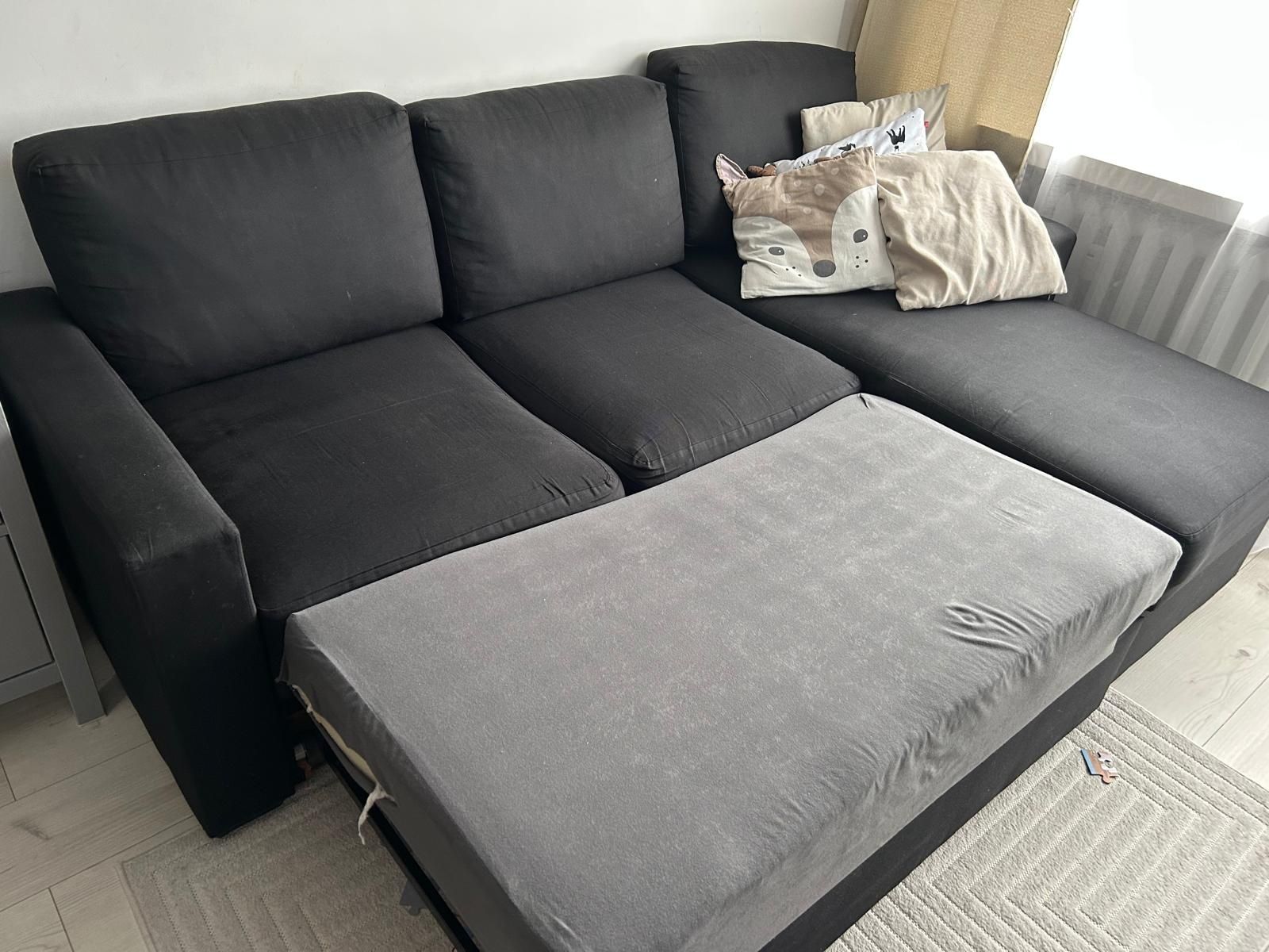 Narożnik z funkcją spania rozkładany 200x140