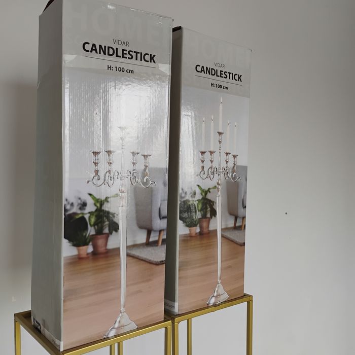 Świecznik,kandelabr VIDAR 100 cm - 2 sztuki