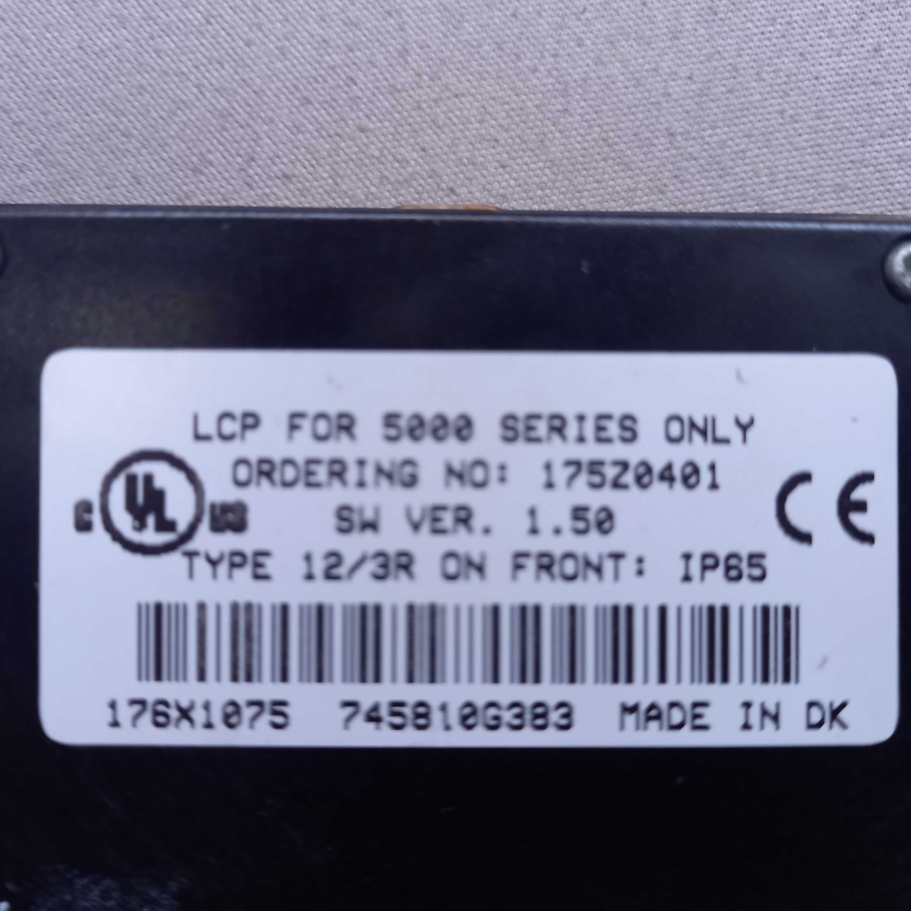 DANFOSS panel operatorski LCP FOR 5000 SERIES