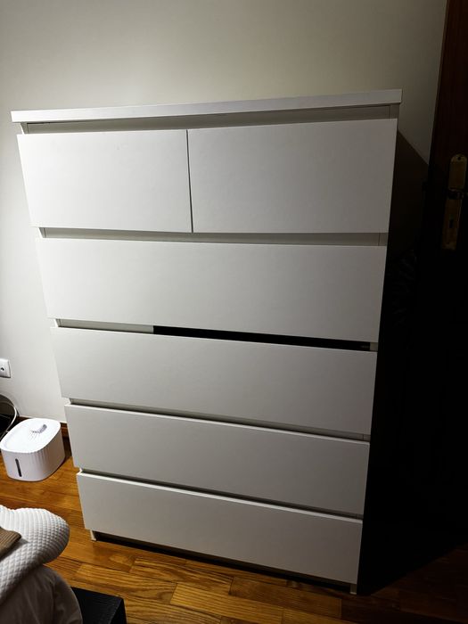 Comoda Malm IKEA 6 gavetas