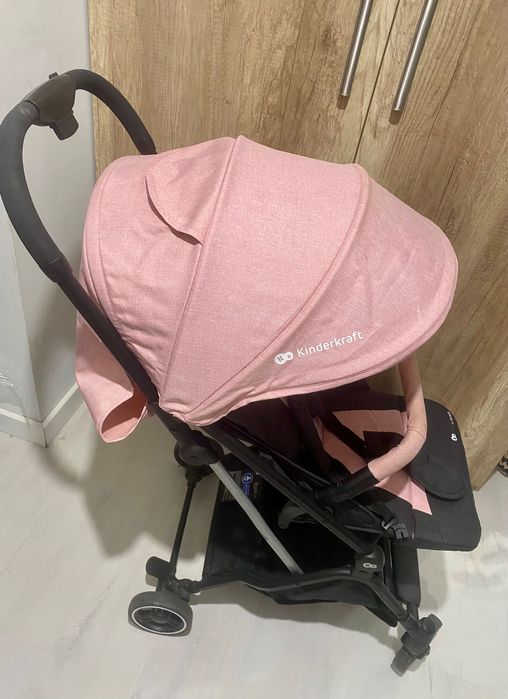 Kinderkraft wózek różowy spacerowy