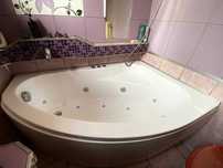 Wanna narożna z hydromasażem 95x145 jacuzzi 14 dysz super cena