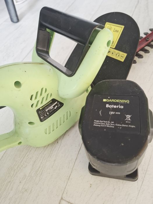 Nożyce Gardening 18 V akumulatorowe do tui żywopłotu