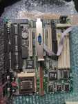 Płyta główna retro DFI G586IPV z procesorem Pentium 200MMX