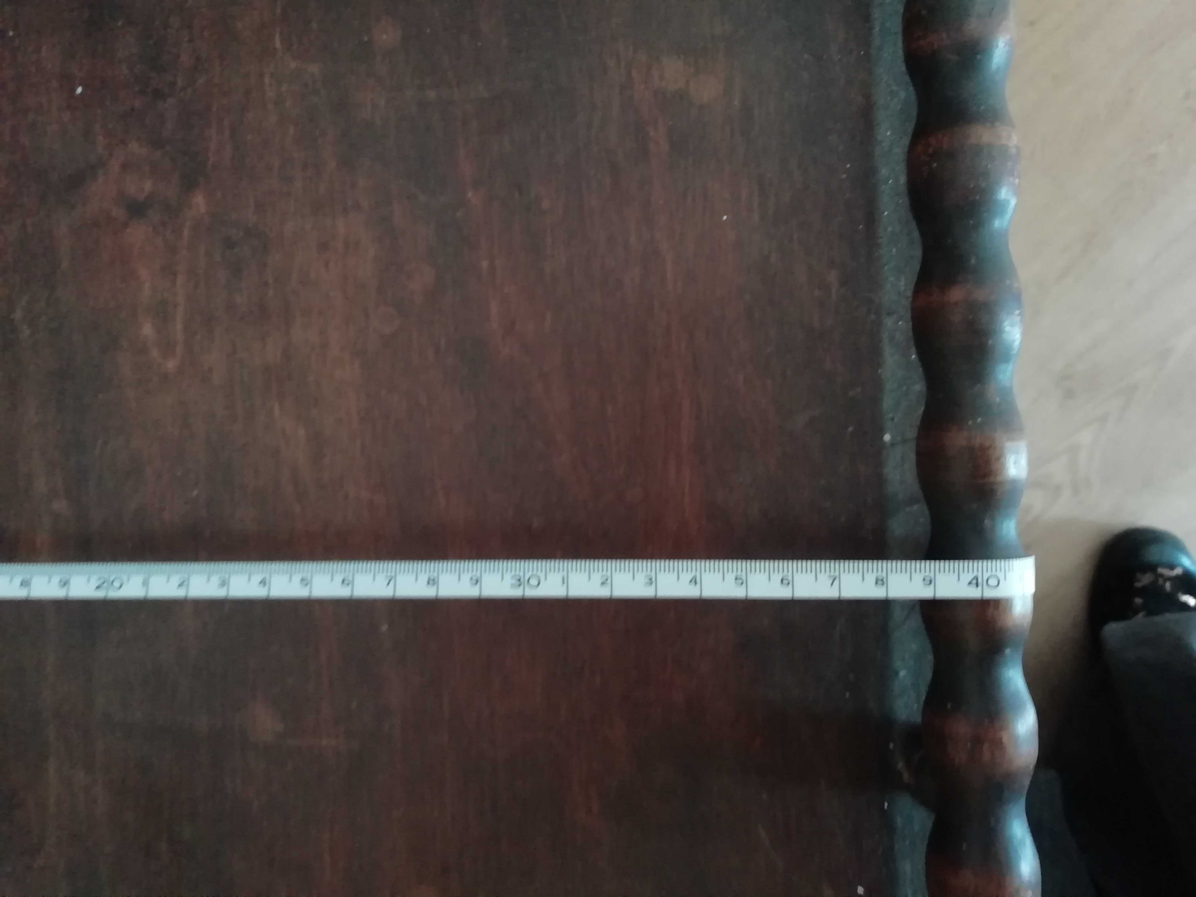 Mesa de chá com rodas Madeira torneada